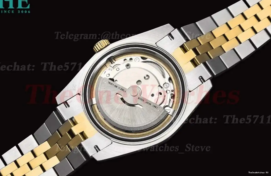 36mm YG SS Motif 126233 GDF Dia Datejust Palm Dial MY8215 Jub 0501